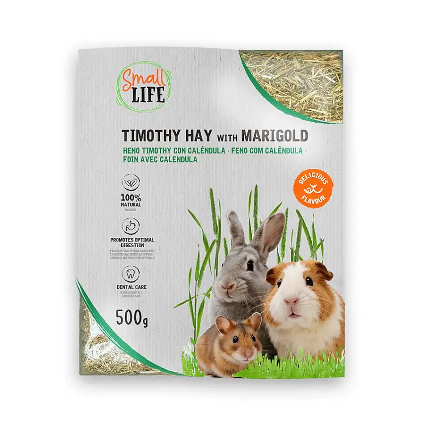 Small Life Heno Timothy con Calendura para roedores