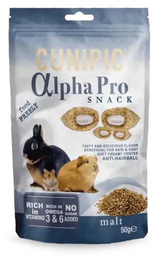 Cunipic Snacks Alpha Pro de Malta para Roedores