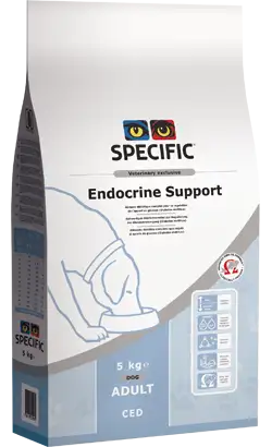 Alimento veterinario para perros con soporte endocrino CED-DM específico para perros | 2 kg