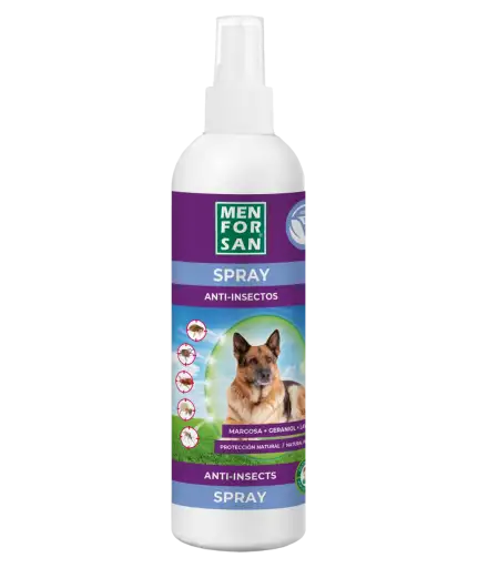 Men For San Spray Anti-Insectos con Margosa para Perros