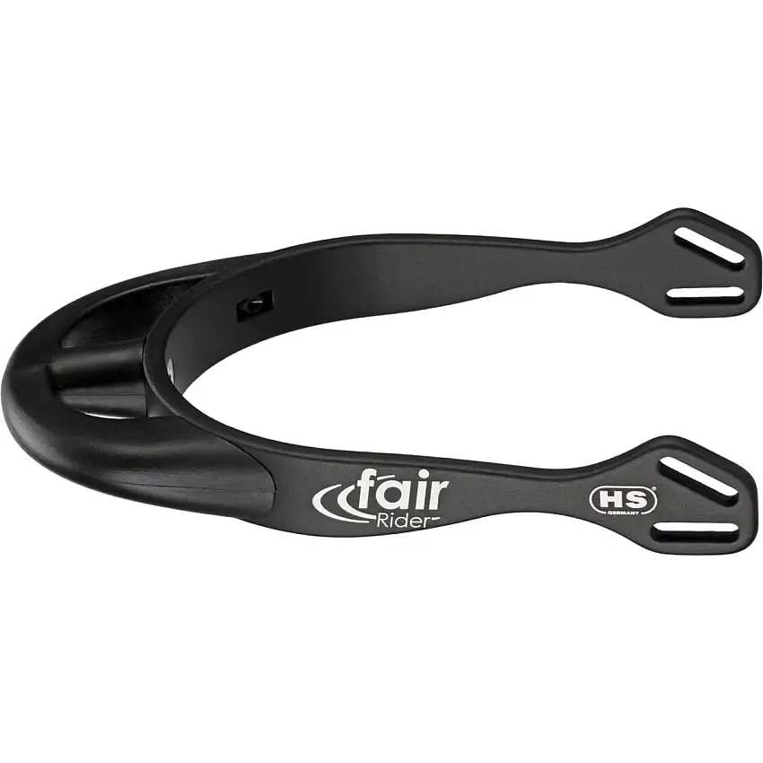 Sprenger Sporen Fairrider Medio Redondo Negro/Negro