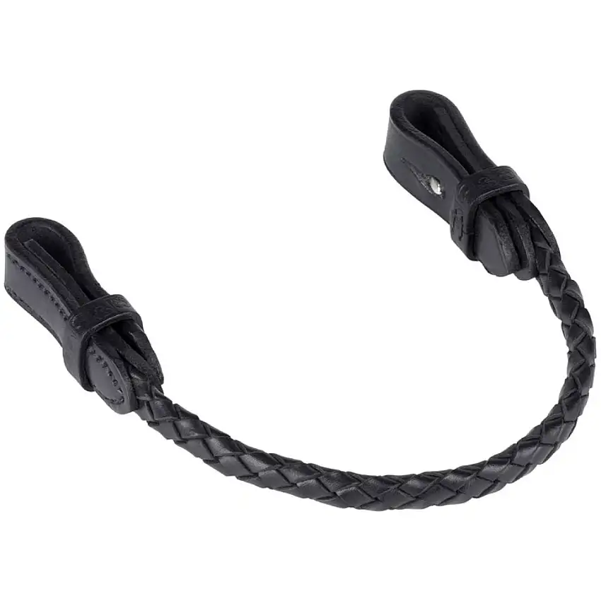 Stübben Correa para Silla de Montar Trenzado Negro