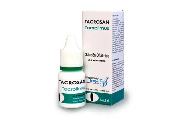 Tacrosan 5 mL SANTGAR ( solución oftálmica )
