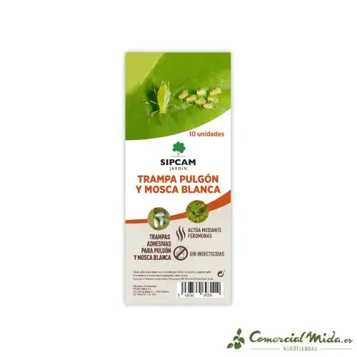 Trampa Cromática Mosca Blanca y Pulgón (Pack 10 Uds)