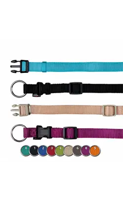 Trixie Premium Collar | SM | Anthracite