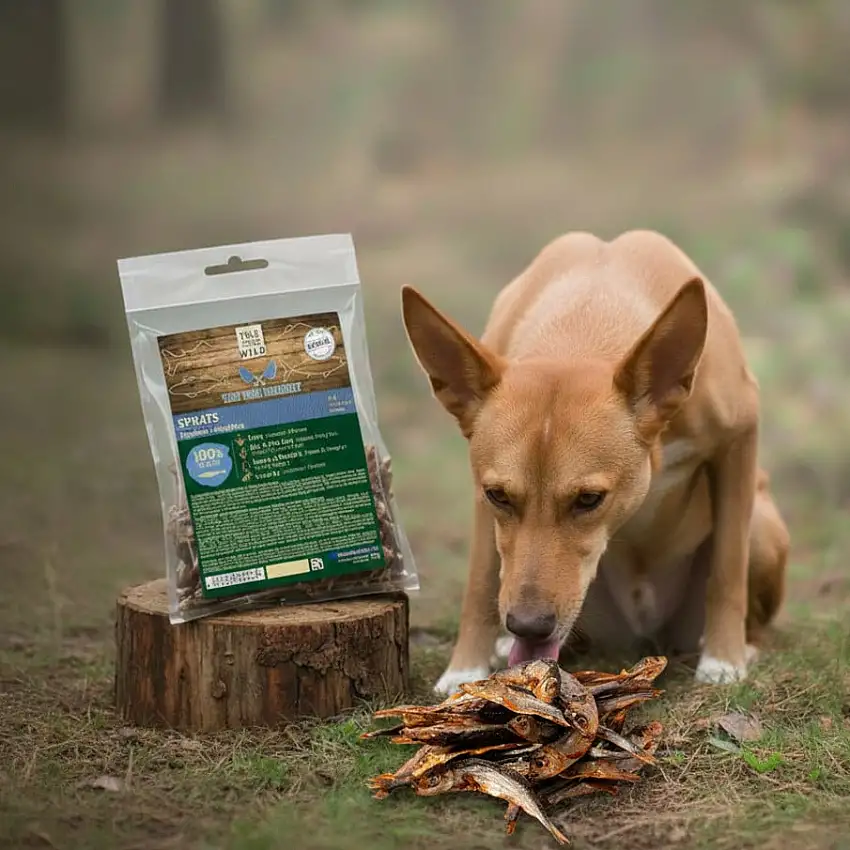 True Origins Espadines Snack para perros