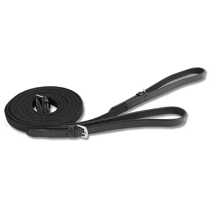 Star Riendas de Gogue Cinta tejida Negro