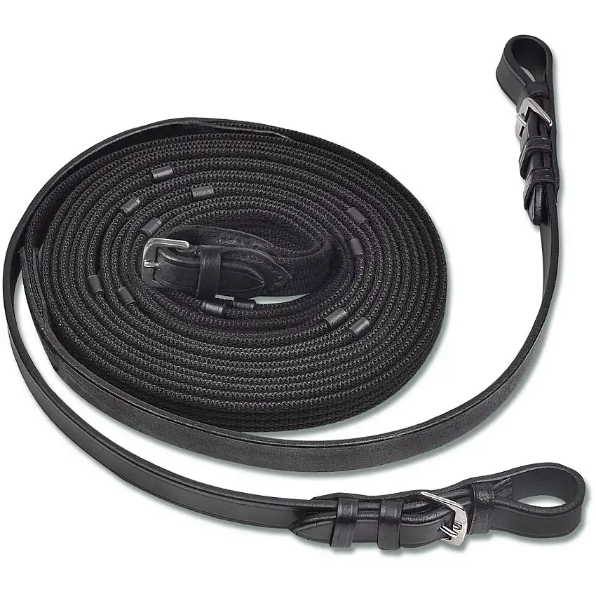 Waldhausen Riendas X-Line 19mm Lang Negro