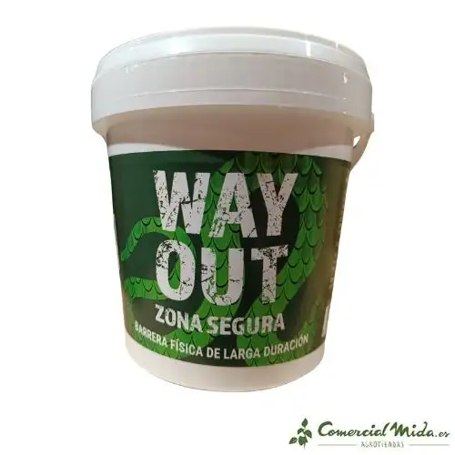 WayOut Repelente de Serpientes y otros Reptiles Granulado