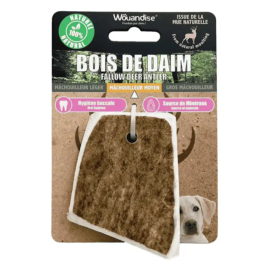 Wouandise Asta de Gamo para Perros Wouapy