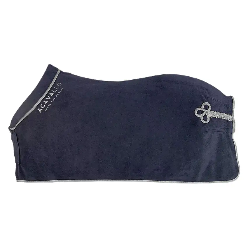 Polaire para caballo con cuello redondo acolchado y suave