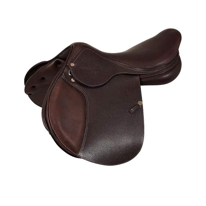 Silla de montar de cuero para caballo Roma