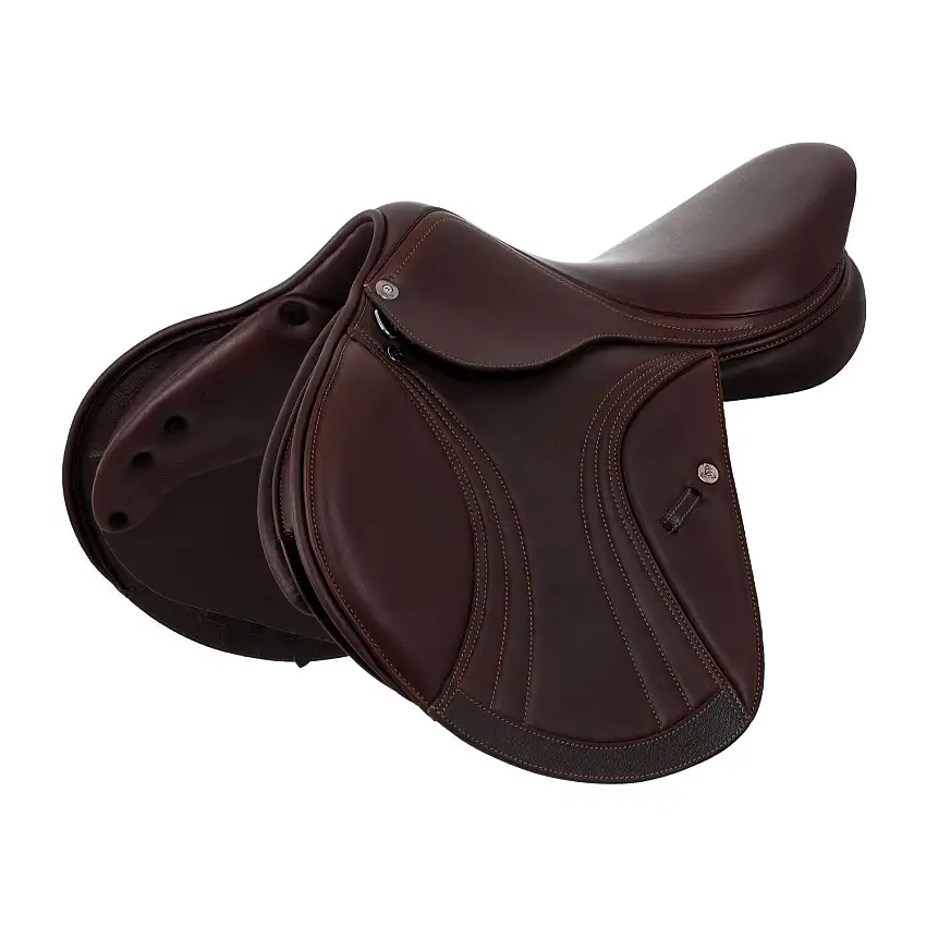 Silla de montar para caballo en kevlar-carbono cómoda Kc Race 2.6 Con Arcione