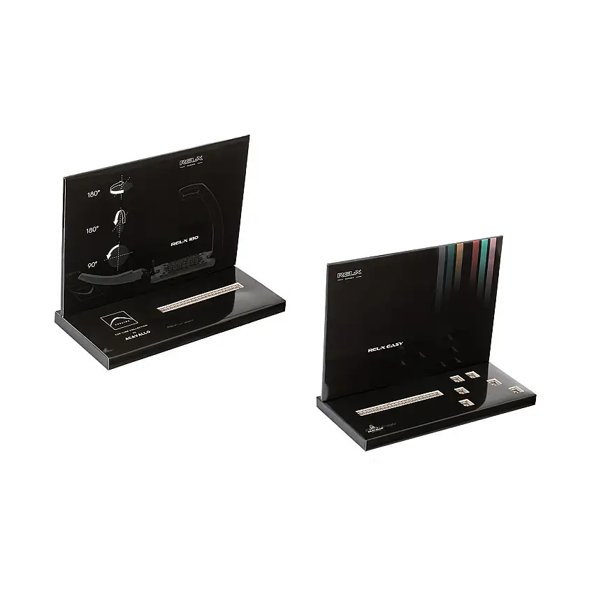 Exhibidor de mesa para estribos Rel-X