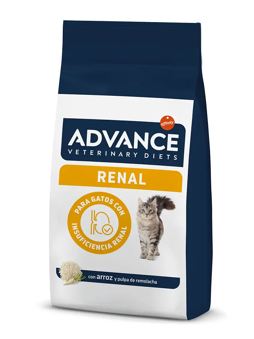 pienso dietético para gatos Advance Veterinary Diets Renal