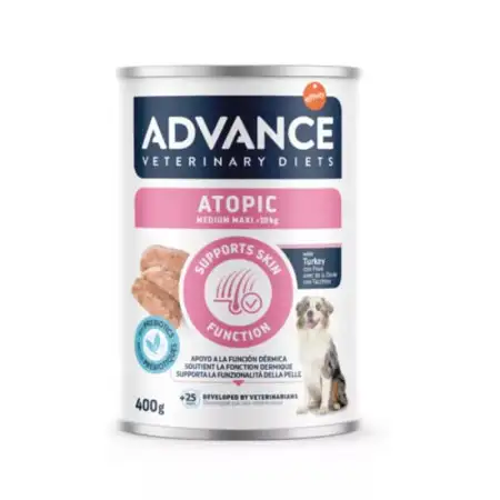 Advance Veterinary Diets Atopic Medium/Maxi Lata para Perros