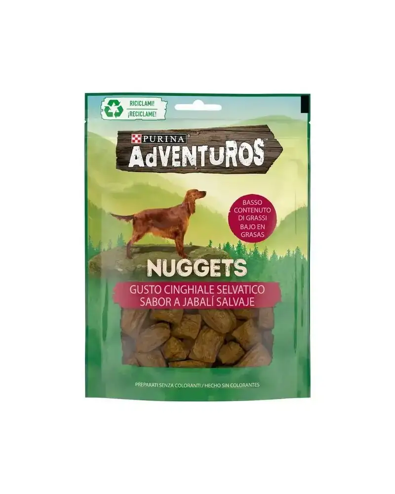 Adventuros snack perro maxi pack Nuggets 300 gr