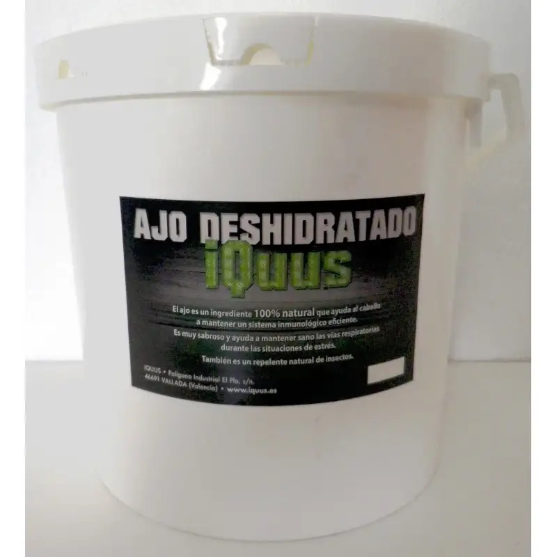 Ajo granulado deshidratado 3kg de iQUUS