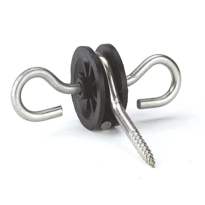 Aisladores para puertas giratorias dobles (x10)