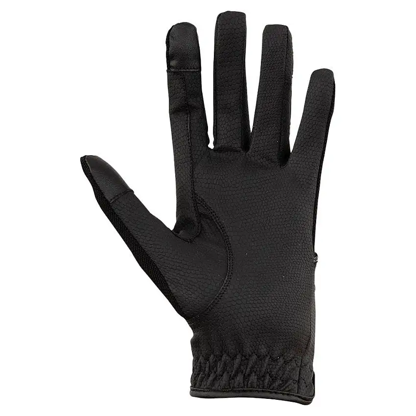 Guantes de equitación de cuero sintético Technical Mesh