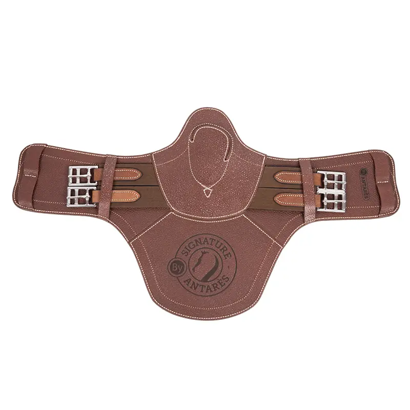 Cincha para caballo con peto corto firma de