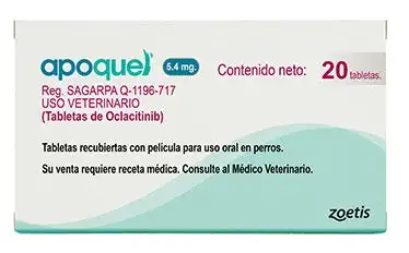 Apoquel 5.4 mg 20 tabletas ( Oclacitinib )