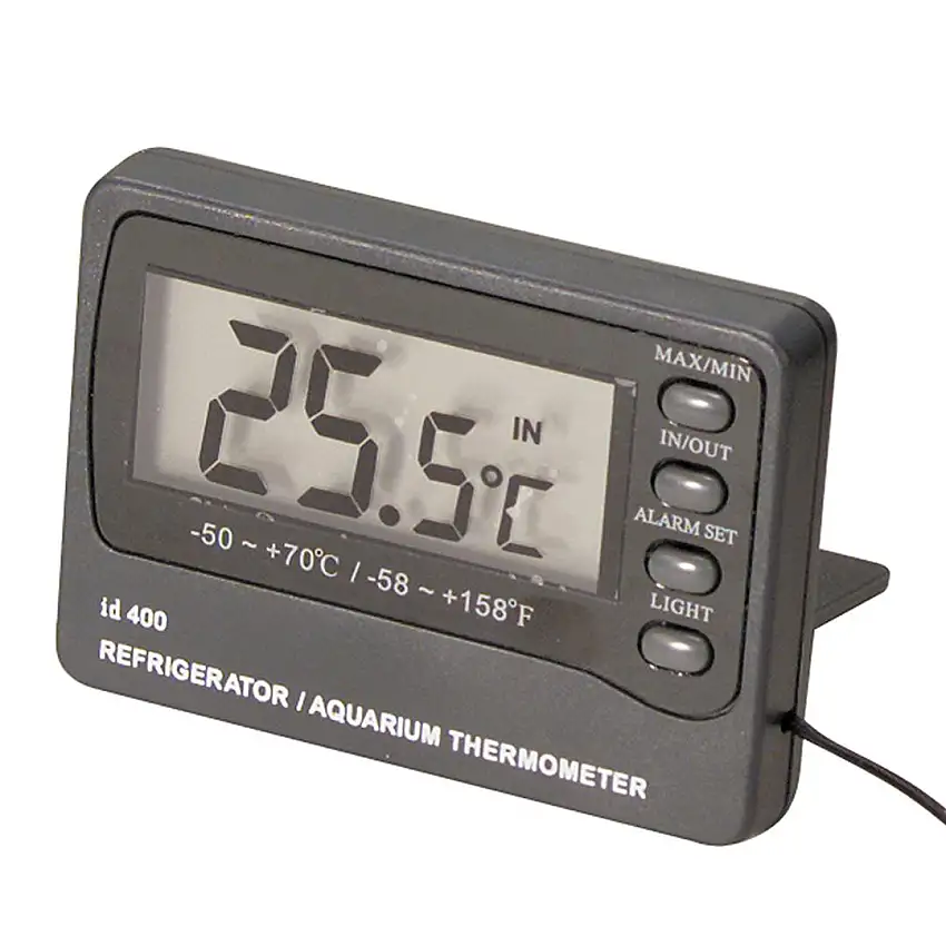 Termómetro digital con alarma