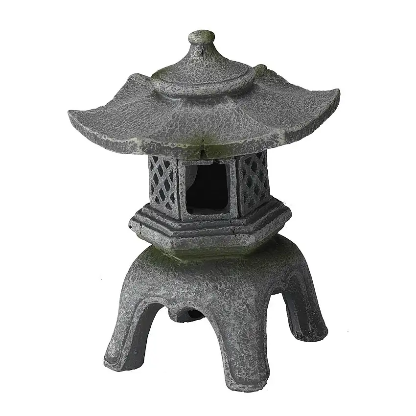 Decoración de acuarios Balinaise Lantern 3