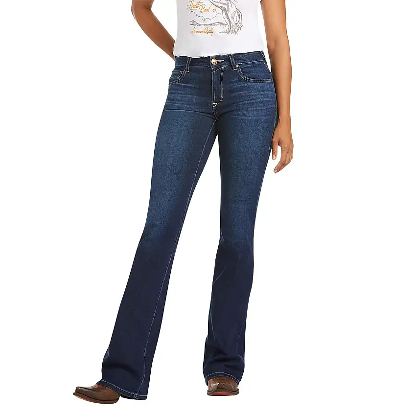 Vaqueros de montar para mujer Ultra Stretch Perfect Rise Katie Flare