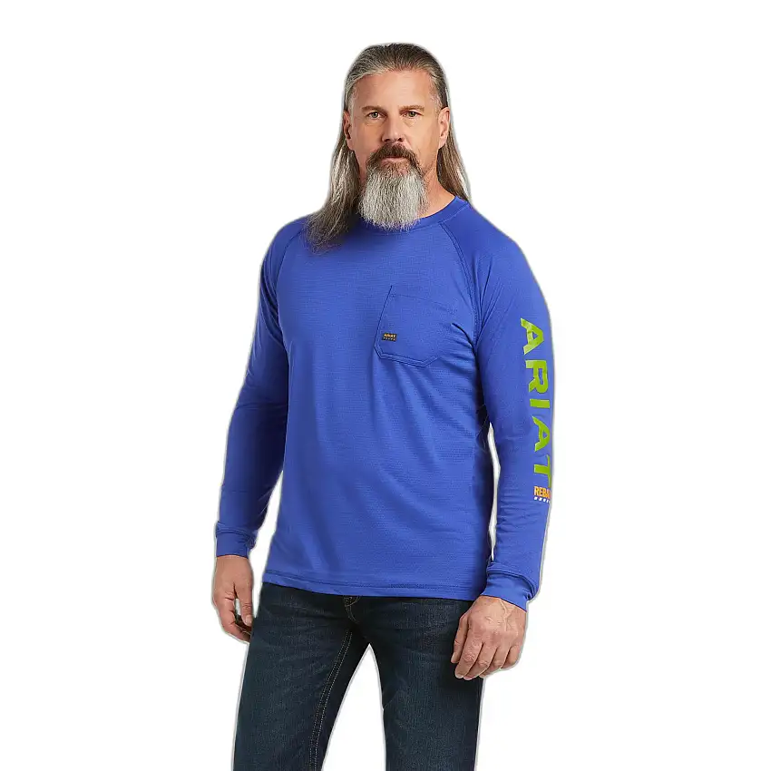 Camiseta de manga larga Rebar Heat Fighter