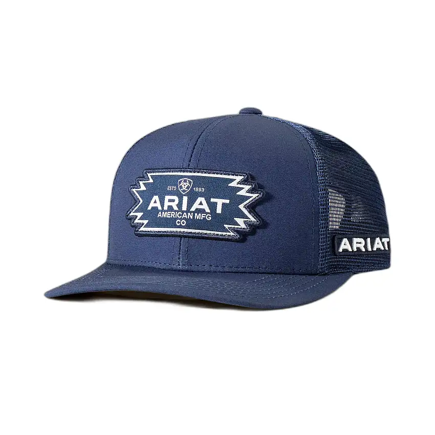 Gorra trucker con logo azteca