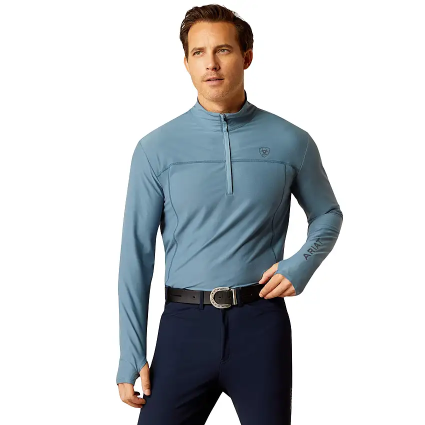 Camiseta de equitación 1/4 zip Lowell 3.0