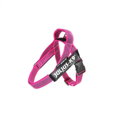 Arnés JULIUS-K9 IDC Cinta Engomada Rosa para Perros
