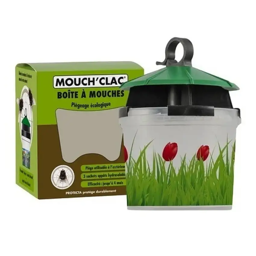 MOSCA CLAC BOTE ATRAPAMOSCAS
