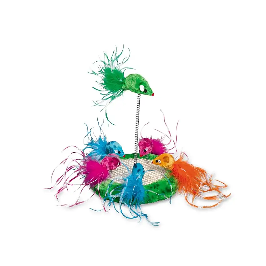 TOY CAT PLAYING 19*24cm