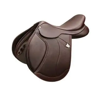 Silla de montar de cuero Caprilli Close Contact Plus