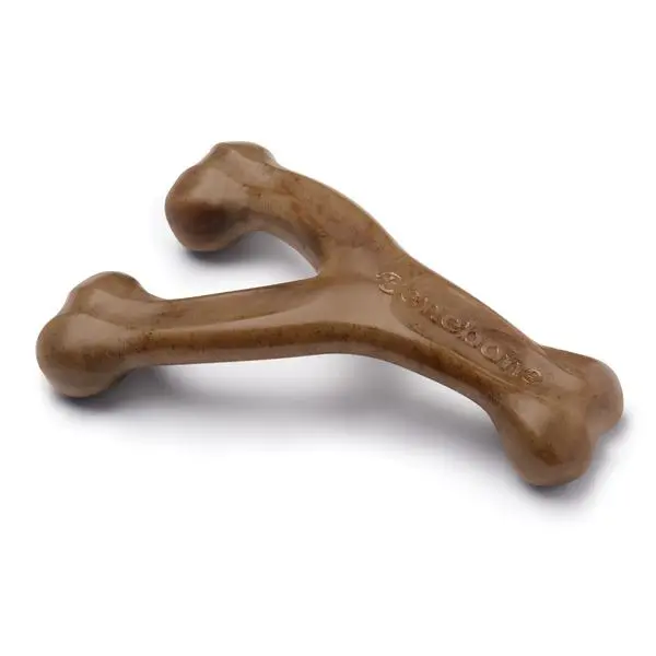 Juguete masticable de pollo para perros Wishbone