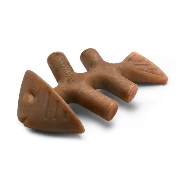 Juguete masticable para perros Fishbone