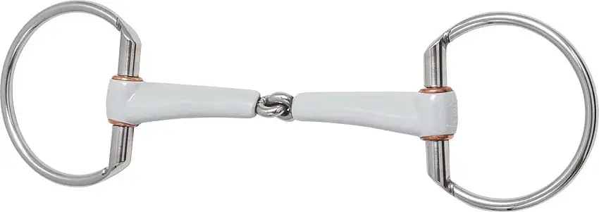 beris Egg Butt Snaffle, Single-Jointed, 125 mm