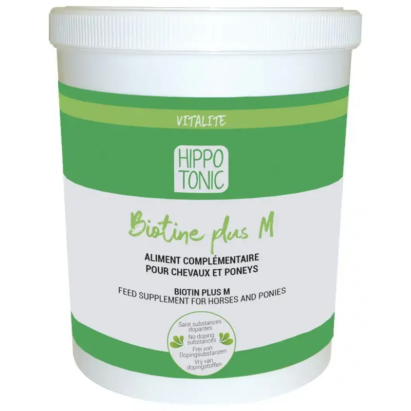 Biotina "PLUS M" de HIPPOTONIC