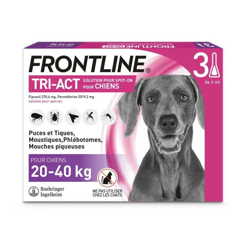 Control de plagas para perros Frontline L