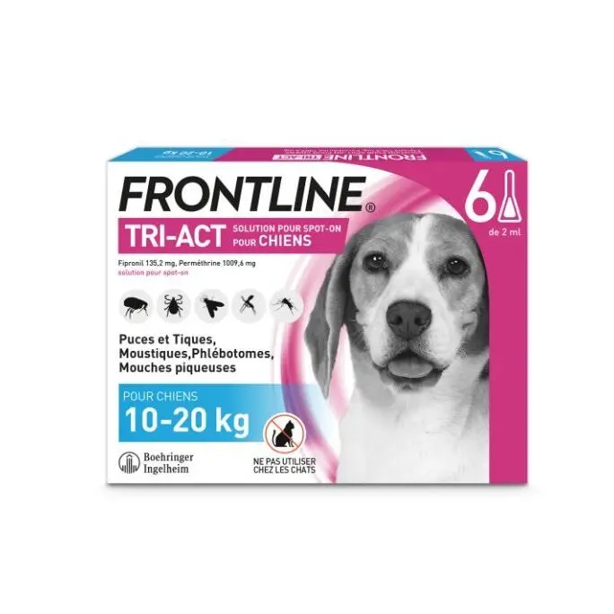 Control de plagas para perros Frontline M