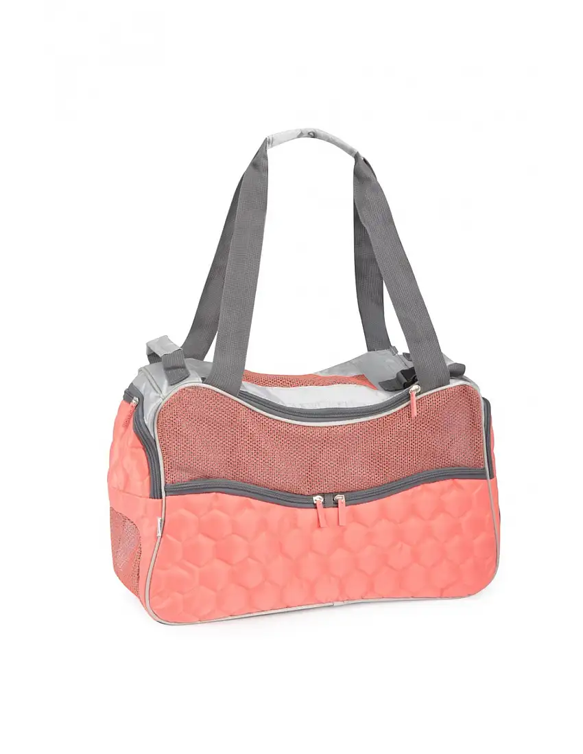 Bolso transporte de perro modelo Salmón