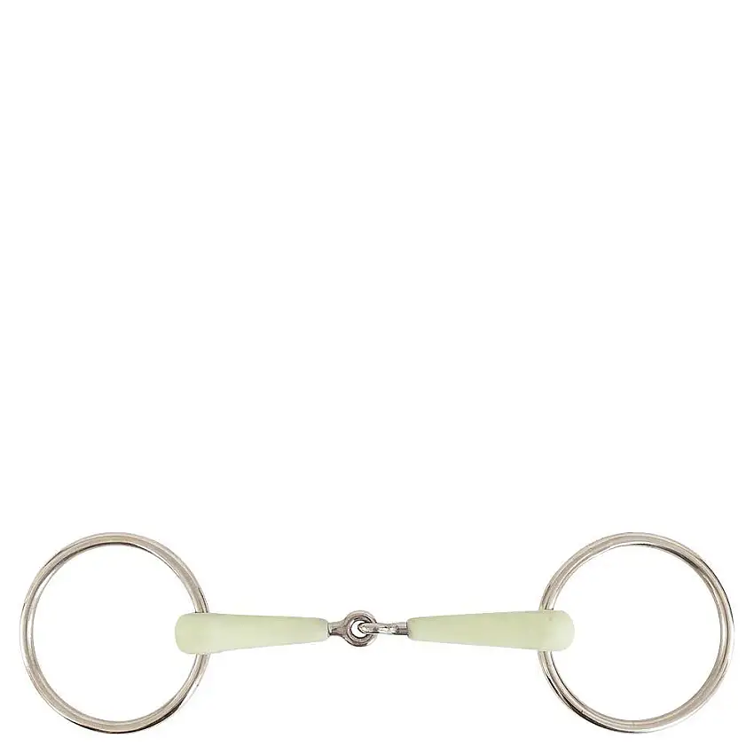 Mors de doble anillo BR Equitación para caballo Apple Mouth 15mm