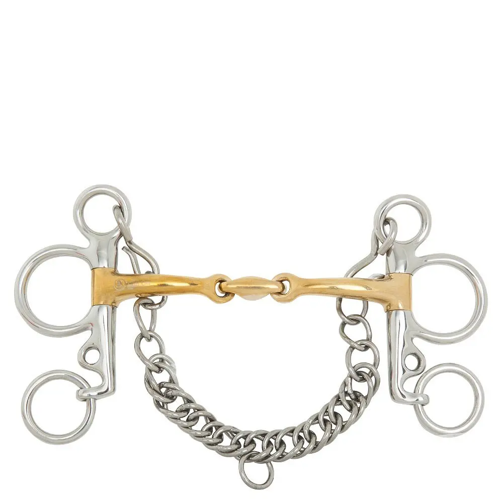 Pelham para caballo de doble pechera Baby