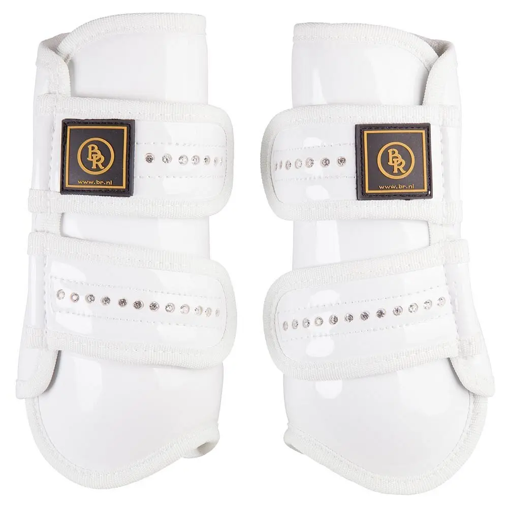 Botas de caballo de charol con strass Pro Max