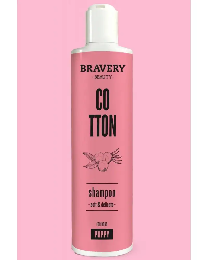 Bravery champú perro cachorro algodón 300 ml