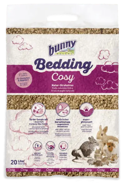 Bunny Lecho Natural Cosy 60 L Para Conejos Y Roedores