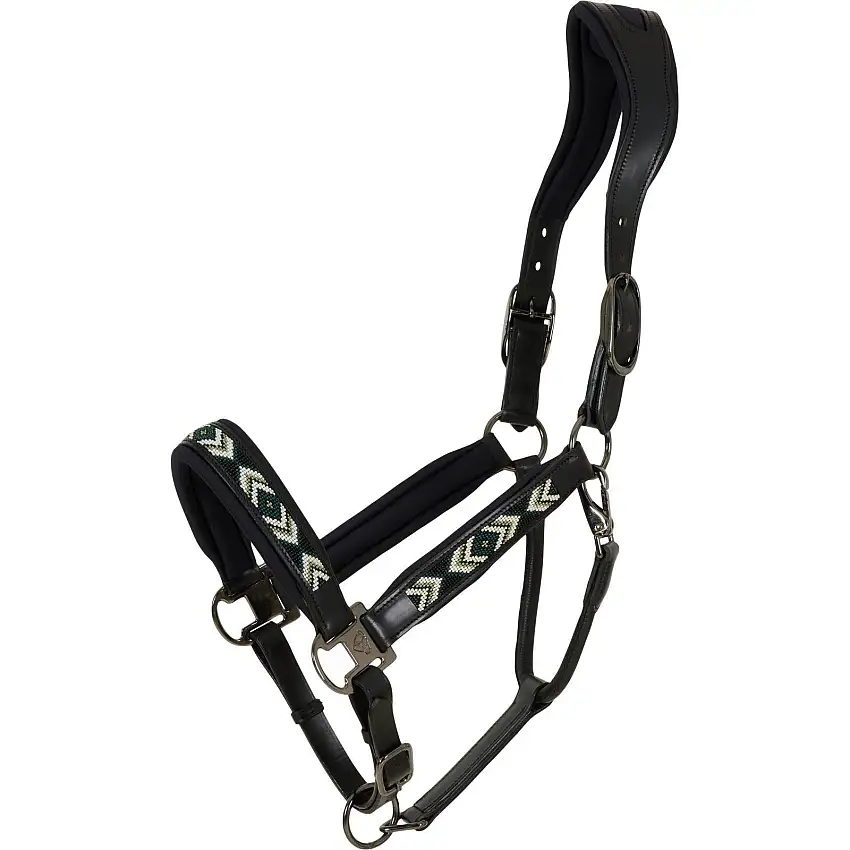 Cabestro de cuero para caballos Vanamo