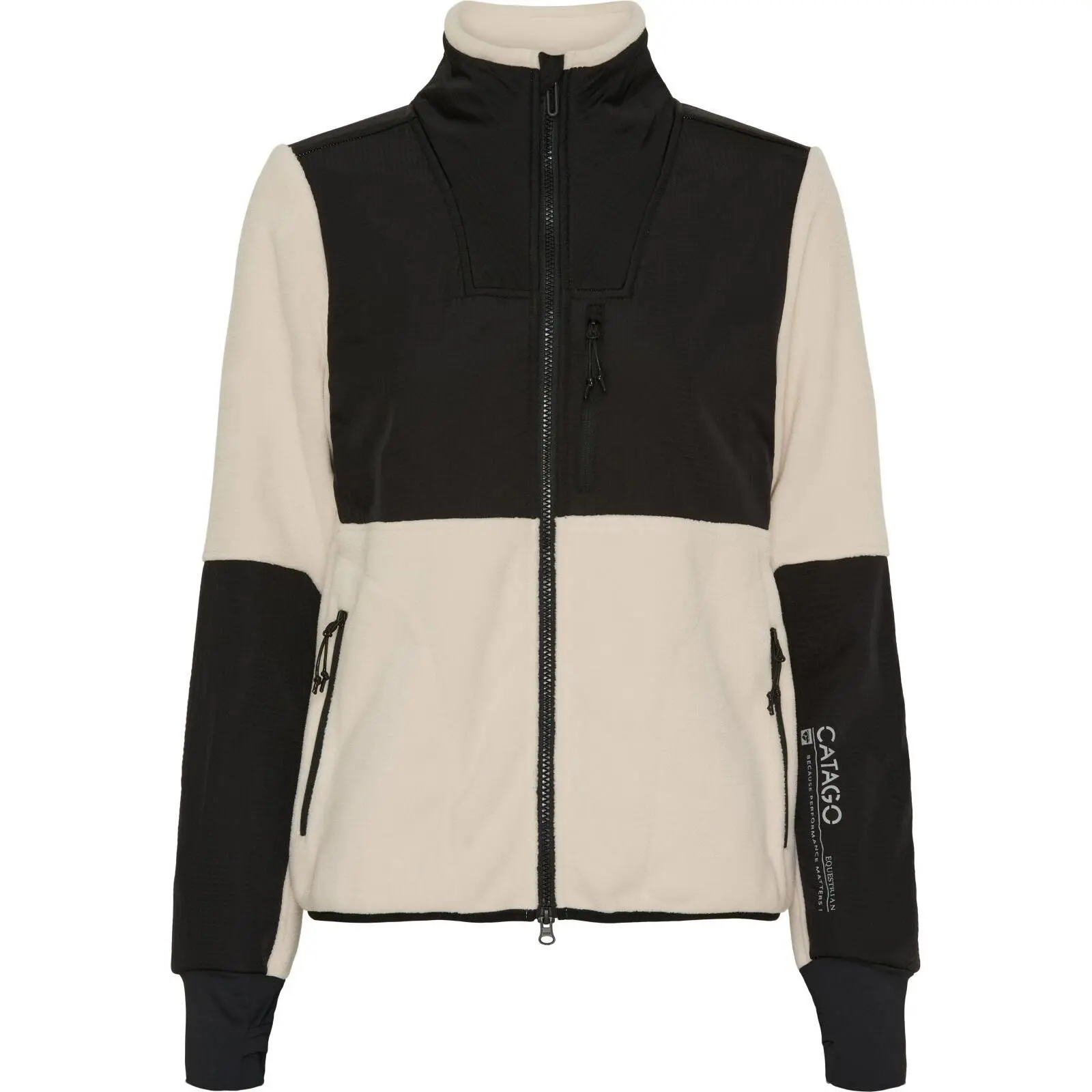 Polar con cremallera para mujer Norma